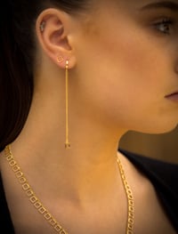 Image 2 of Boucle d’Oreille Longue - Long  Earring