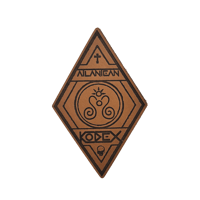 ATLANTEAN KODEX - SIGIL OFFICIAL LEATHER PATCH