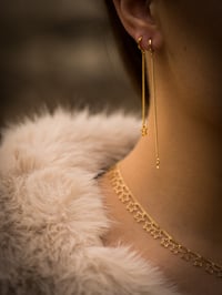 Image 8 of Boucle d’Oreille très Longue - Extra Long  Earring