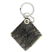 Image 2 of evil haunted spider key chain 