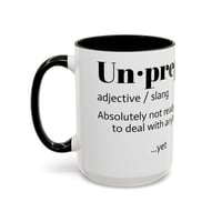Image 3 of Un·prepped·A·F Mug 