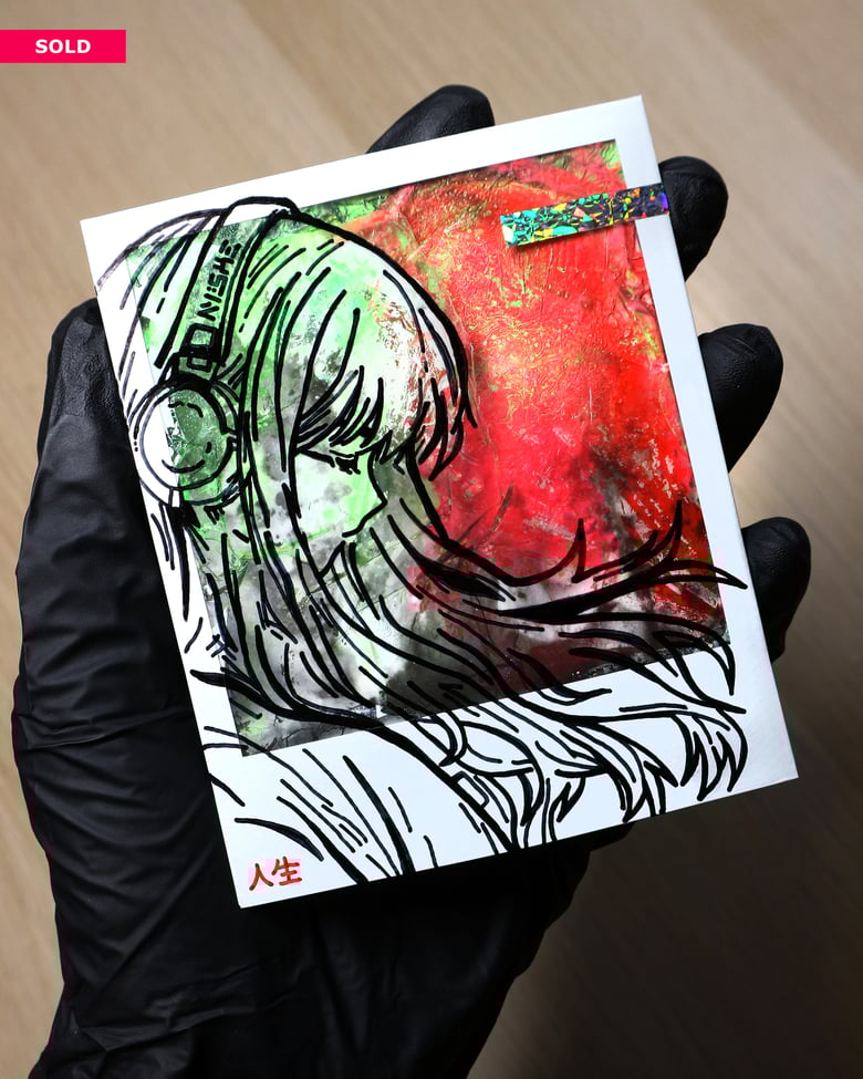 Image of FLUORESCENT Polaroïd "人生 Life"