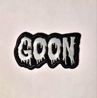 Image 1 of Dripping Goon Embroidered Patch With A Merrowed Edge