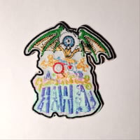 Image 2 of GWAR Cyclops Bat Embroidered Patch With A Merrowed Edge