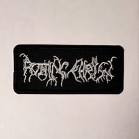 Image 1 of Rotting Christ Embroidered Patch With A Merrowed Edge