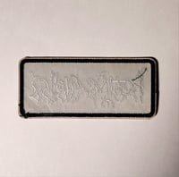 Image 2 of Rotting Christ Embroidered Patch With A Merrowed Edge