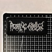 Image 3 of Rotting Christ Embroidered Patch With A Merrowed Edge