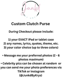 Image 2 of Custom junk iPad case/ Custom tablet case