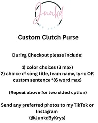 Image 2 of Custom Clutch Purse