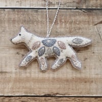 Image 1 of Winter Fox Decoration