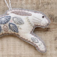 Image 2 of Winter Hare Decoration