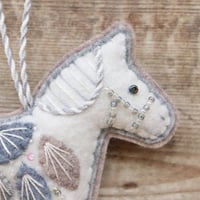 Image 2 of Winter Horse Decoration