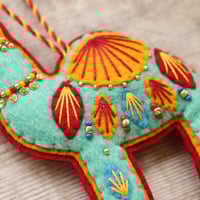Image 3 of Turquoise Camel Decoration