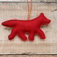 Image 5 of Green Fox Decoration