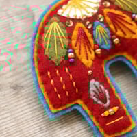 Image 4 of Red Horse Decoration