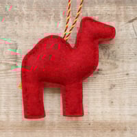 Image 5 of Blue Camel Decoration