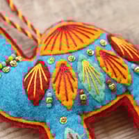 Image 3 of Blue Camel Decoration