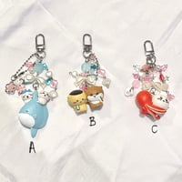 Image 2 of Chiikawa Sea Friends Keychains
