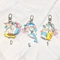 Image 3 of Chiikawa Sea Friends Keychains