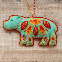 Image 1 of Turquoise Hippopotamus
