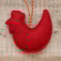 Image 5 of Blue Hen Decoration