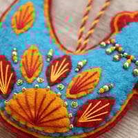 Image 3 of Blue Hen Decoration