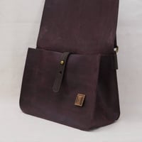 Image 6 of Travel Sling in vintage deep plum