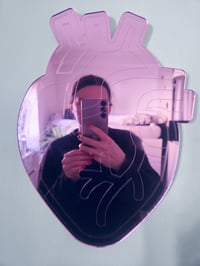Image 5 of ogledalo PRAVO SRCE  // REAL HEART mirror