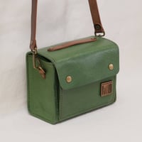 Image 2 of Tiny Box vegetable-tanned sage