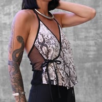 Image 1 of KYOHO SHIRT | SNAKE PRINTED VERSION