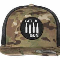 Get A Gun - Multicam Mesh SnapBack 