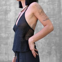 Image 2 of KYOHO SHIRT | SILVER DOTS TULLE VERSION