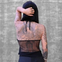 Image 5 of KYOHO SHIRT | SILVER DOTS TULLE VERSION