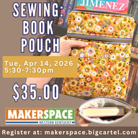 Sewing: Book Pouch
