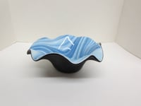 Image 1 of Blue Swirl Organic Bowl --BHG 015