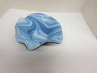 Image 3 of Blue Swirl Organic Bowl --BHG 015