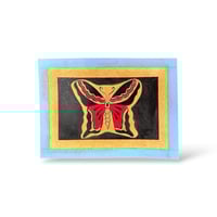 Image 5 of 6 Traditional Tattoo Cards (Set of 6 5x7) Hand Painted Vintage Inspired Wall Decor