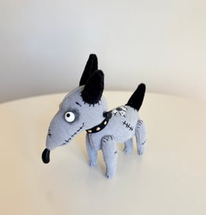 Image of Spark the Grey Zombie Dog