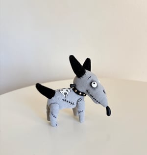Image of Spark the Grey Zombie Dog