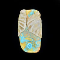 Image 2 of XXXL. Grandmother Matriarch African Elephant - Flamework Glass Sculpture Bead