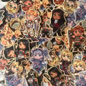 xenofriends sticker sheet