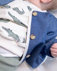 Image 5 of VESTE CHIARA coloris bleu | Certifié Oeko-Tex