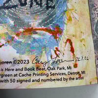 Image 7 of **SIGNED & SKETCHED** Eye Zone by Cary Loren (Destroy All Monsters)