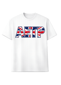 AETP UK WHITE TEE
