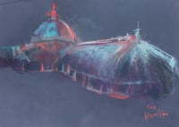 Image 2 of Kibble Palace, Botanic Gardens, Glasgow  - Soft Pastels on Paper 