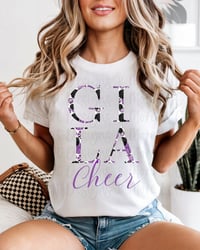 Image 2 of Gila Cheer front and back  Pom Poms Shirt 