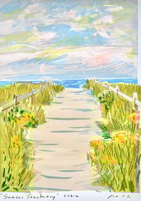 "Summer Sanctuary"_Drawing_A_Day (2.22.26 Bonus Drawing)