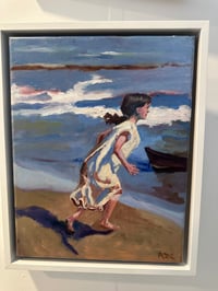 Image 2 of Running Girl, After Sorolla, by Robert Z. Chew