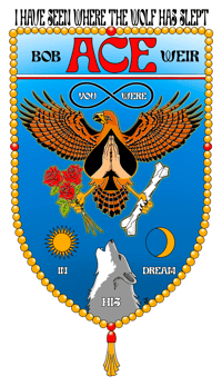 Ace Family Crest Sticker 