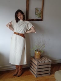 Image 2 of soft organic cotton DRESS // sleeveless, tripple gauze